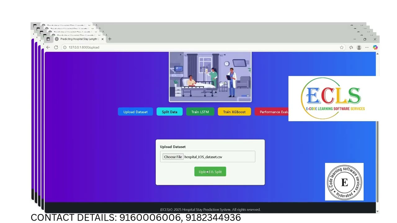 Predicting Hospital Stay Length Using Explainable Machine Learning