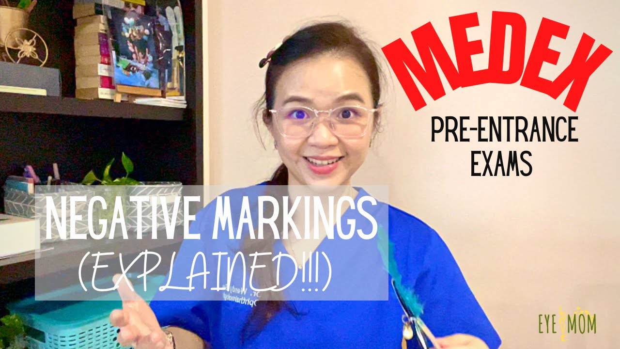 MEDEX| Pre-entrance Exam | What is NEGATIVE MARKING (EXPLAINED!)