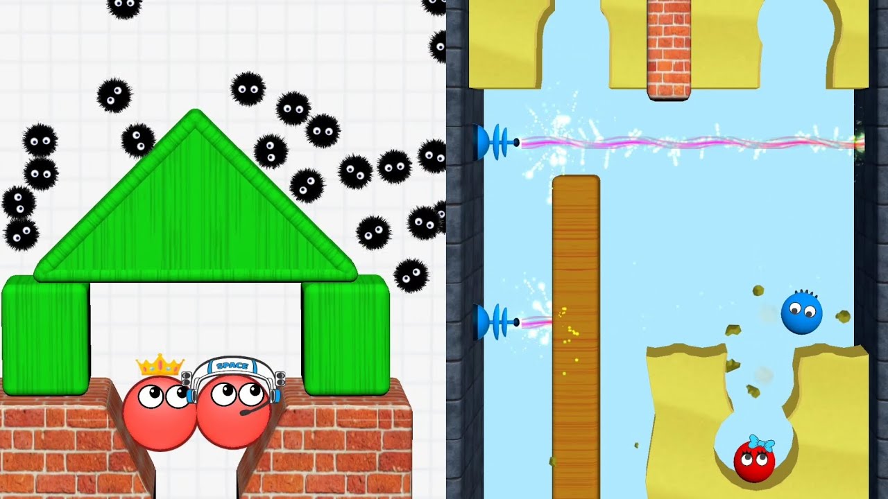 Hide Ball Vs Lucky Balls | Brain Teaser Speedrun Gameplay Max All Level's #technohackzgames 