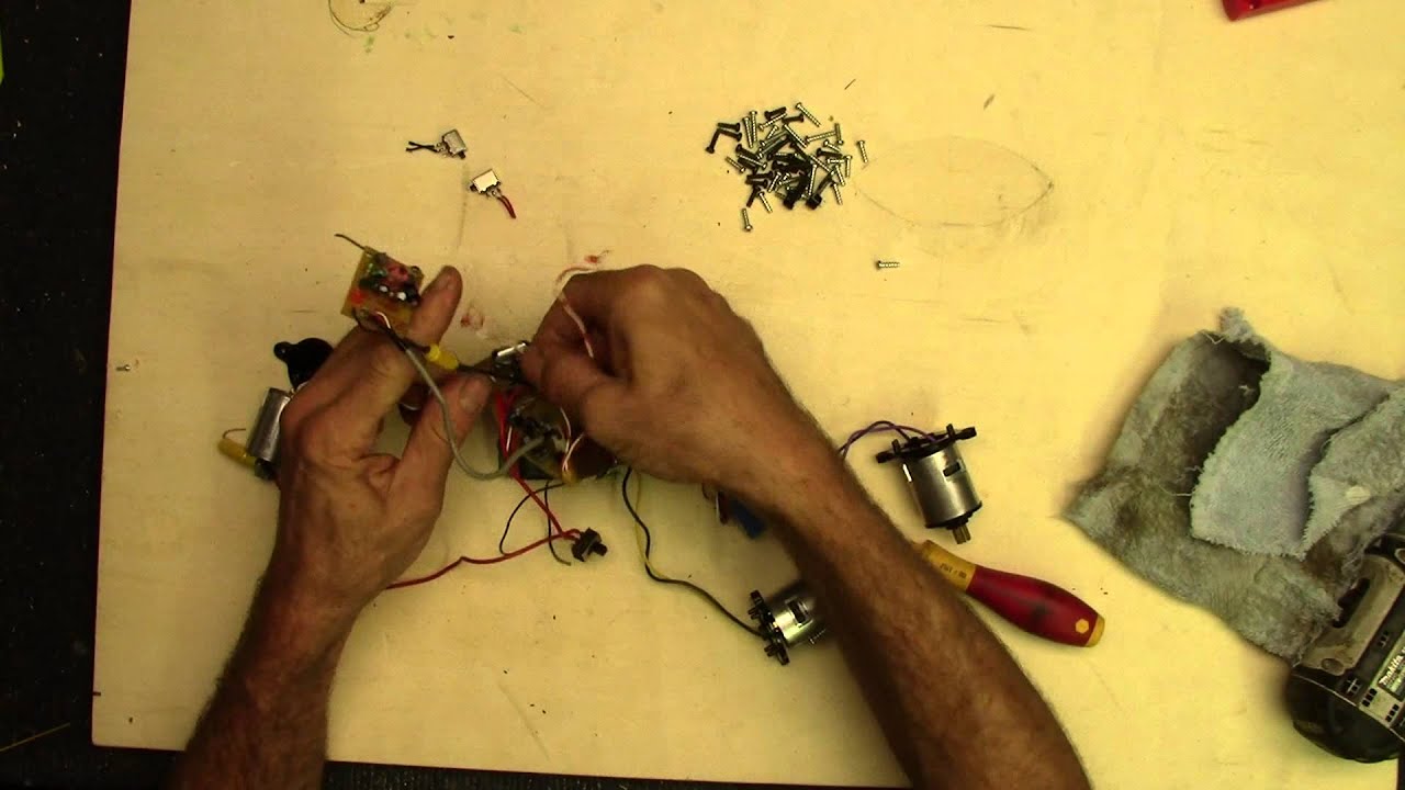 Electronics Salvage From RC Toys