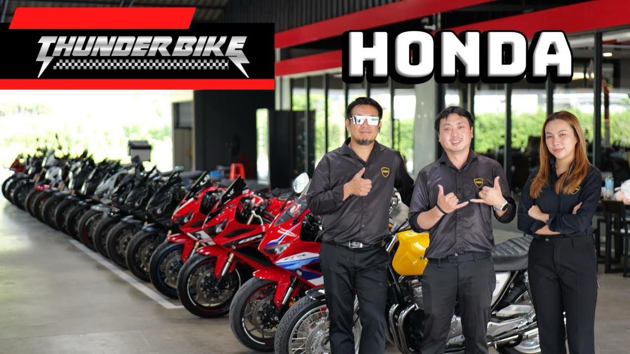 💥2ล้อรีวิว💥รวมHONDA ใหม่เอี่ยม สภาพสวยทุกคัน 📍ที่ร้าน THUNDER BIKE นนทบุรี