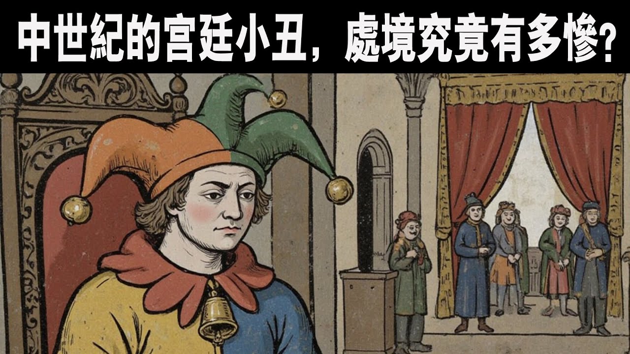 【助眠歷史故事】中世紀的宮廷小丑，處境究竟有多慘？ #睡眠 #助眠 #夜晚故事 #沉浸式#history #小丑 #宫廷