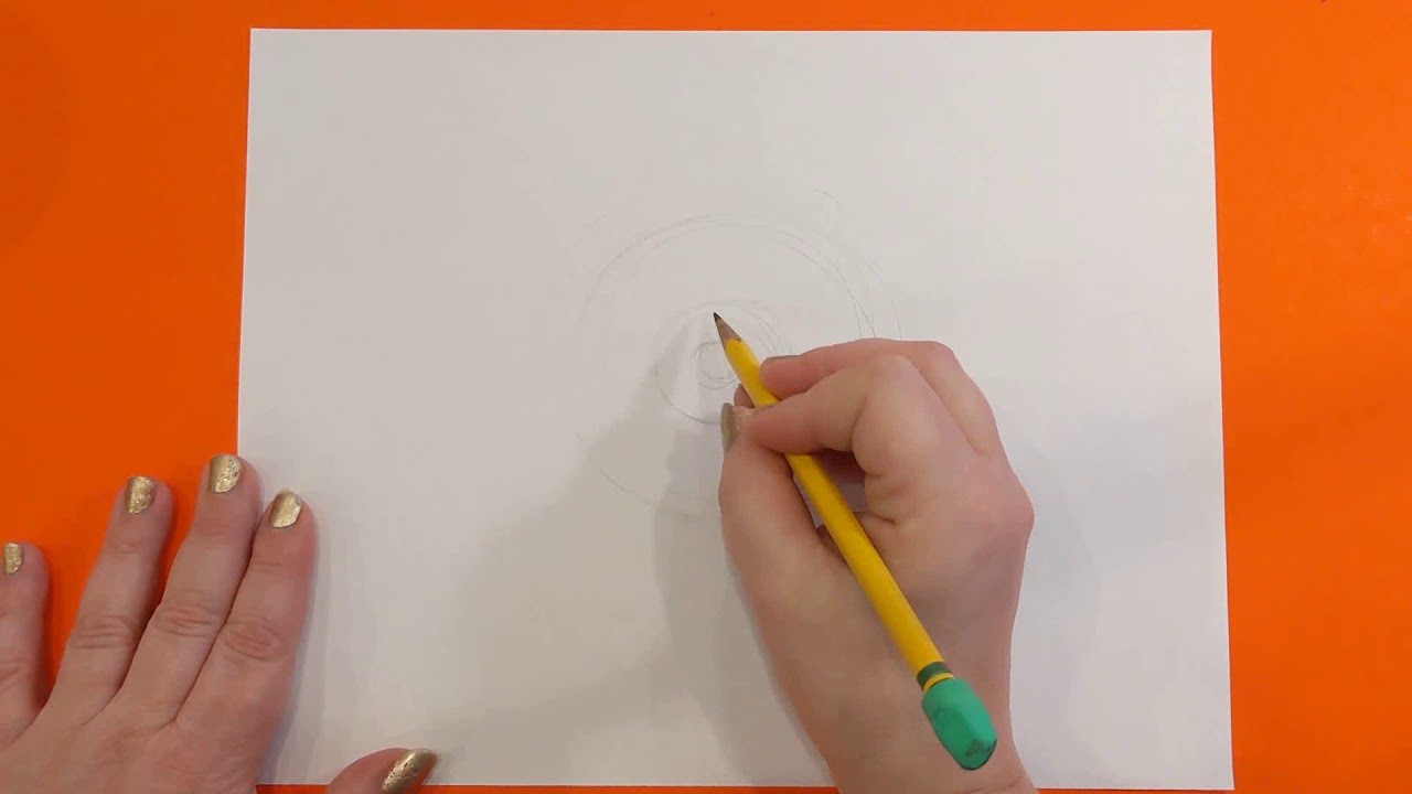 Time Elapsed Eye Drawing