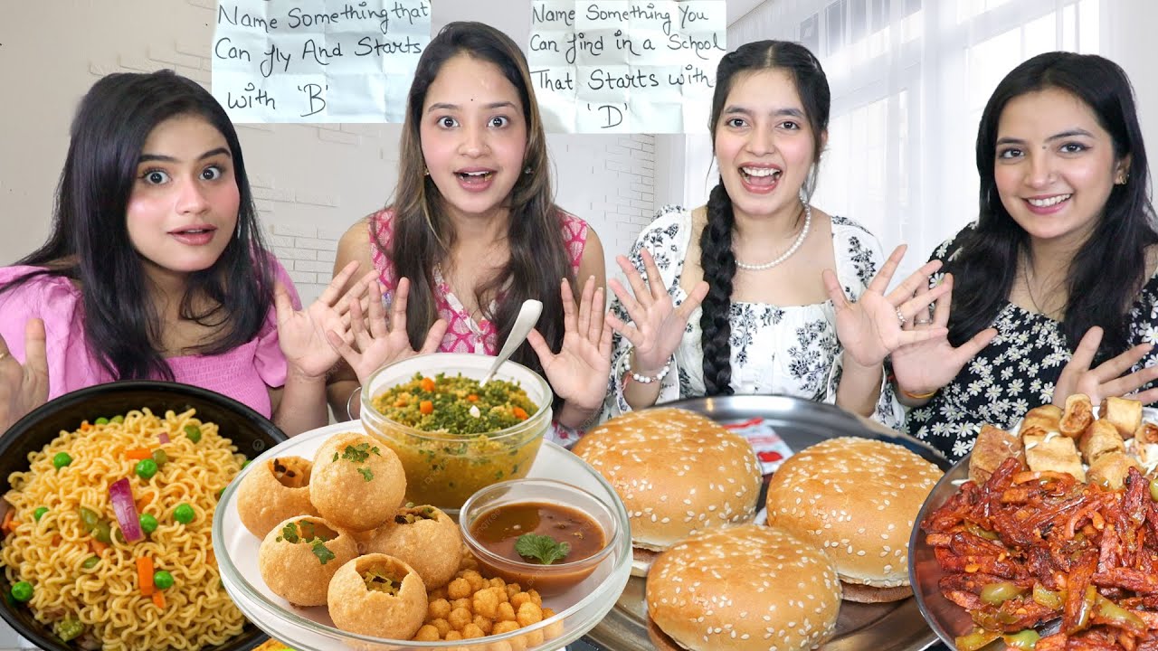 A to Z Guess the Alphabet Food Challenge | Food Challenge | Family Show