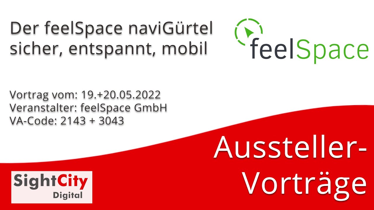2143: Der feelSpace naviGürtel sicher, entspannt, mobil