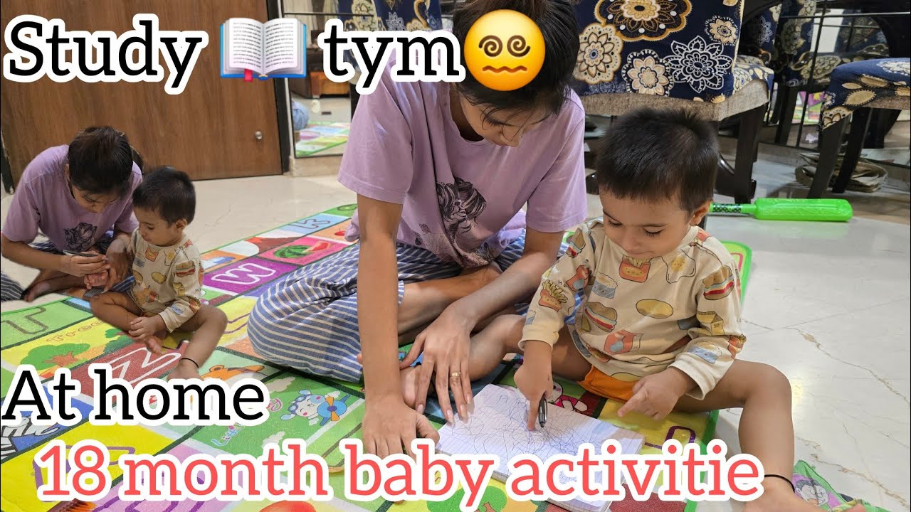 1.5 year baby activity at home/18 mahine  baby activities/ 18 mahine baby game 