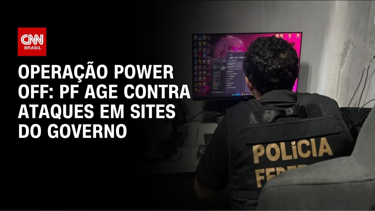 PF faz opera&ccedil;&atilde;o contra suspeitos de hackear sites oficiais | CNN NOVO DIA