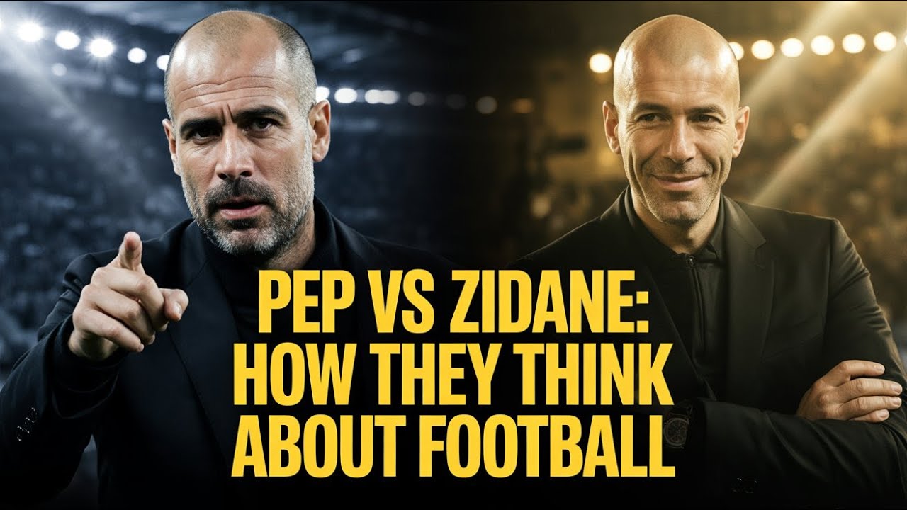 Pep vs Zidane  Structure vs Intuition Psychology