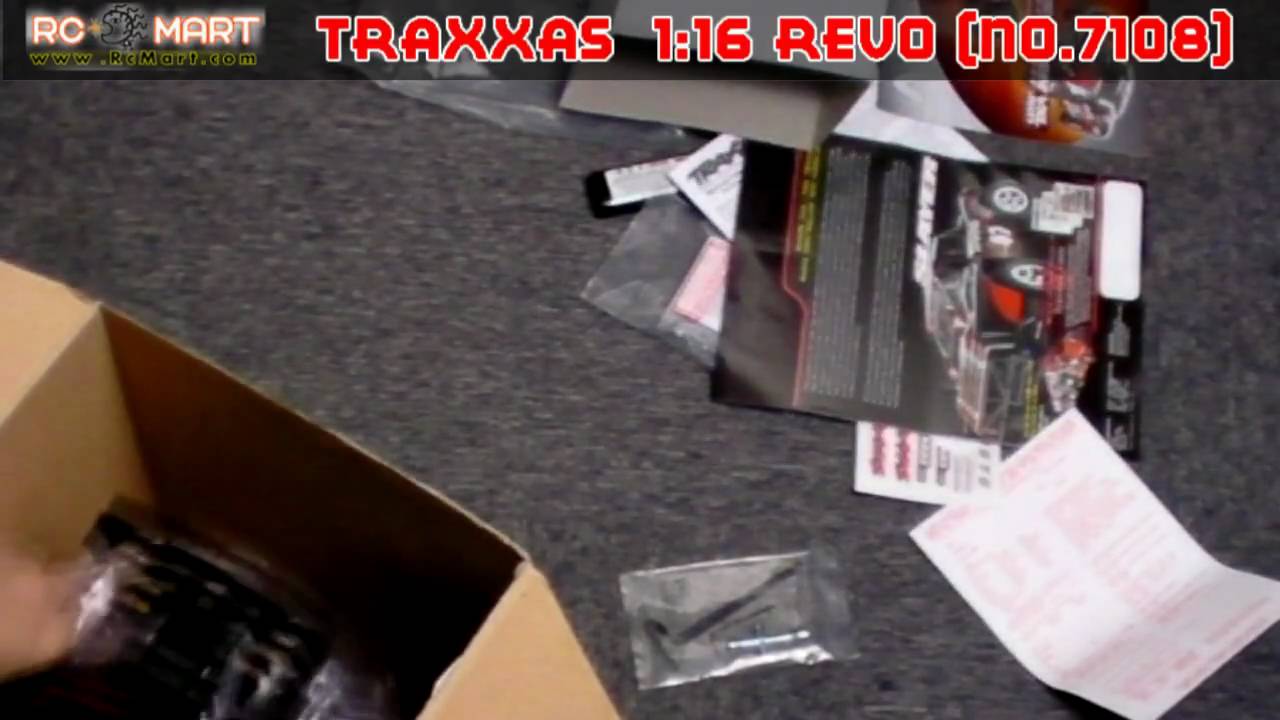Traxxas #7108 1:16 4WD Brushless Revo Truck Packing (Chinese Kung Fu Version)
