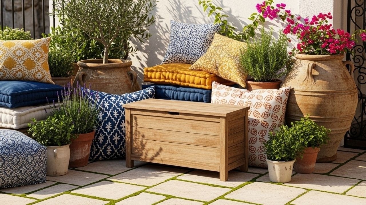 Creating a Mediterranean Oasis in Tiny Outdoor Patios and Balconies ✅