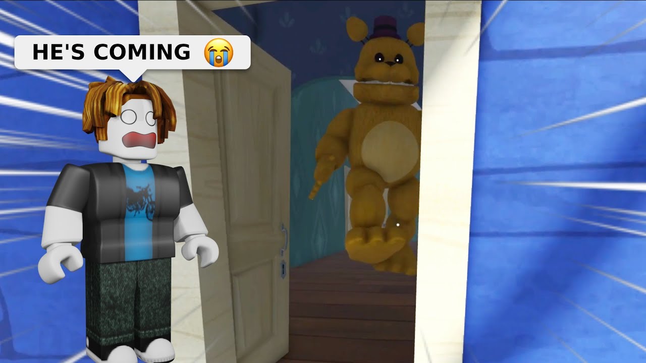 Roblox Hello Neighbor Fredbear Сумасшедшие и забавные моменты (MEMES 2)