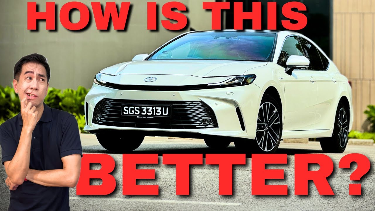2025 Toyota Camry Hybrid Singapore review — Worse fuel consumption but... | MrChia SG