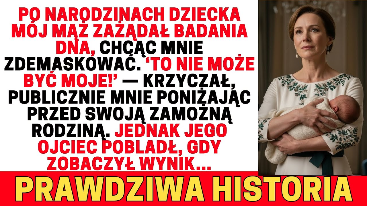 Po porodzie zażądał testu DNA — to, co wydarzyło się potem, zszokowało wszystkich.
