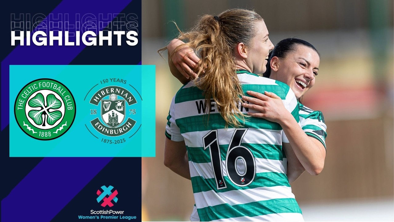 Celtic v Hibernian | HIGHLIGHTS | ScottishPower Women's Premier League