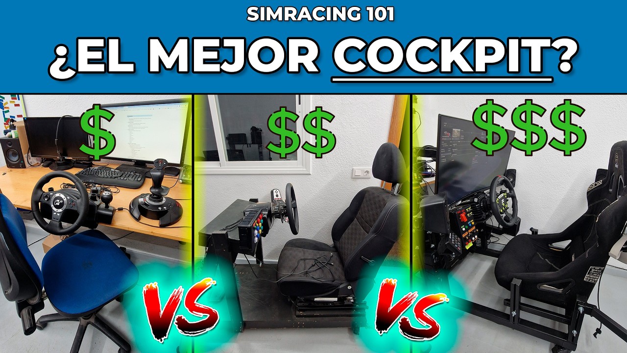 ¿El Mejor COCKPIT para Simuladores de Conducción? - Simracing 101