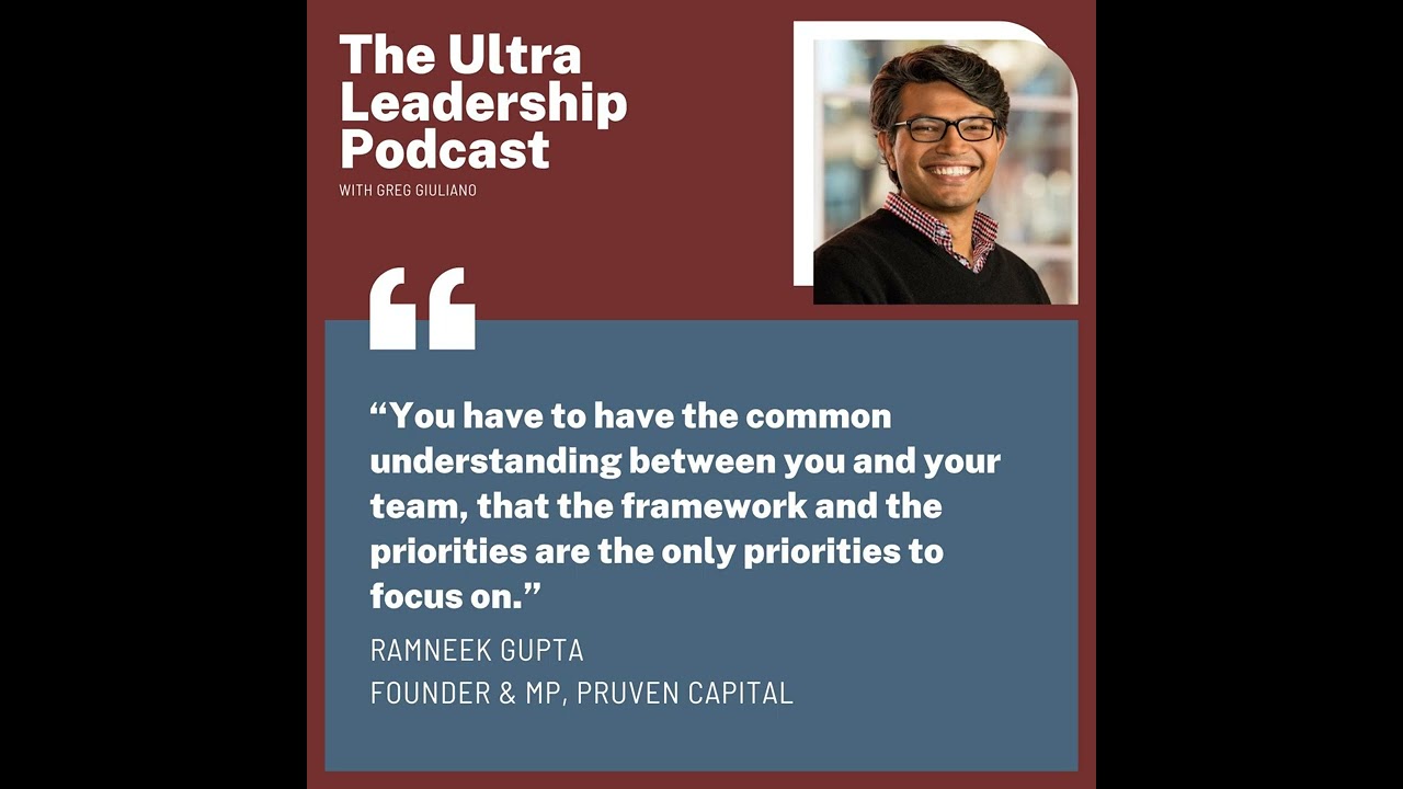 Servant Leadership with Ramneek Gupta, Founder and Managing Partner at PruVen Capital