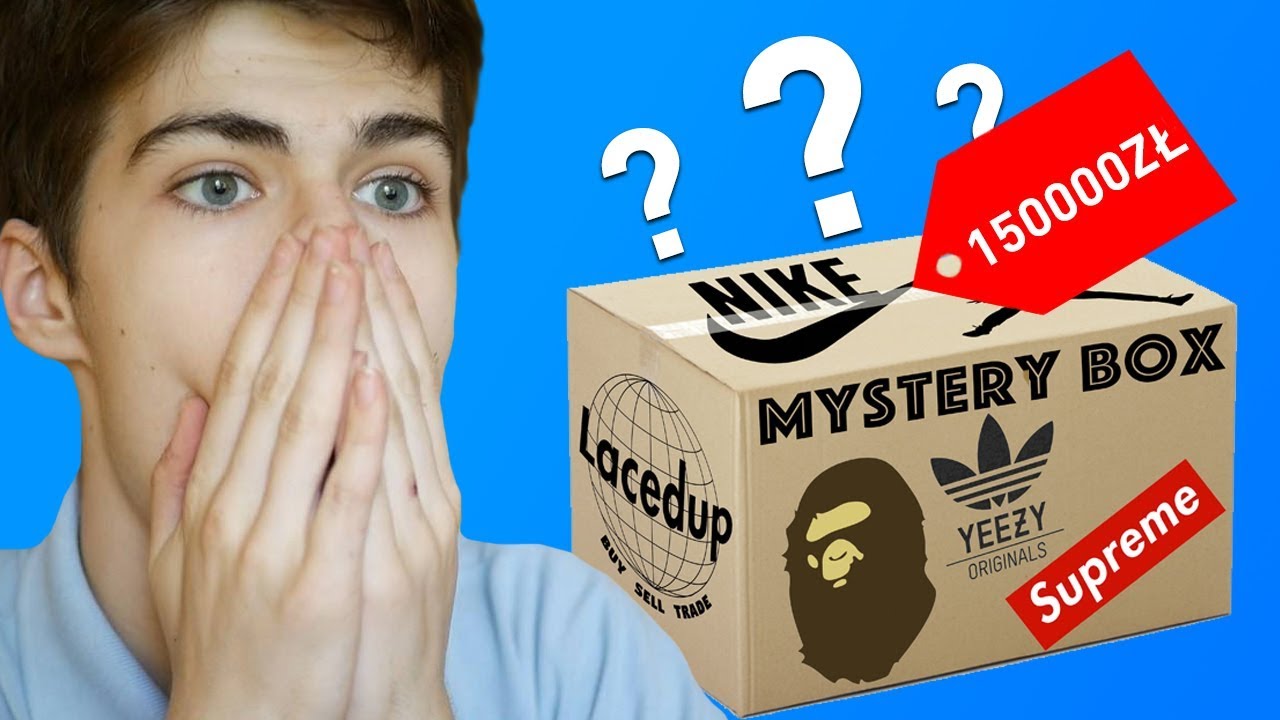 MYSTERY BOX ZA 150.000ZŁ?! DOSTAŁEM BUTY
