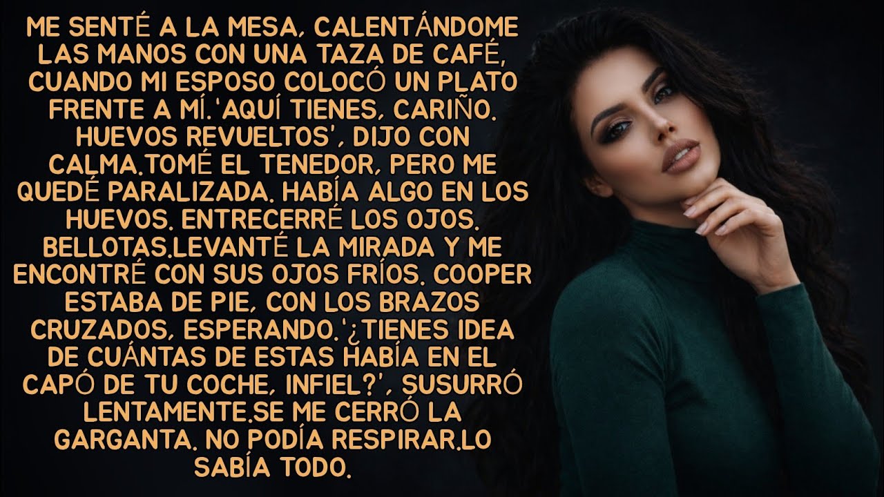 Me senté a la mesa, calentándome las manos con una taza de café, cuando mi esposo colocó un plato