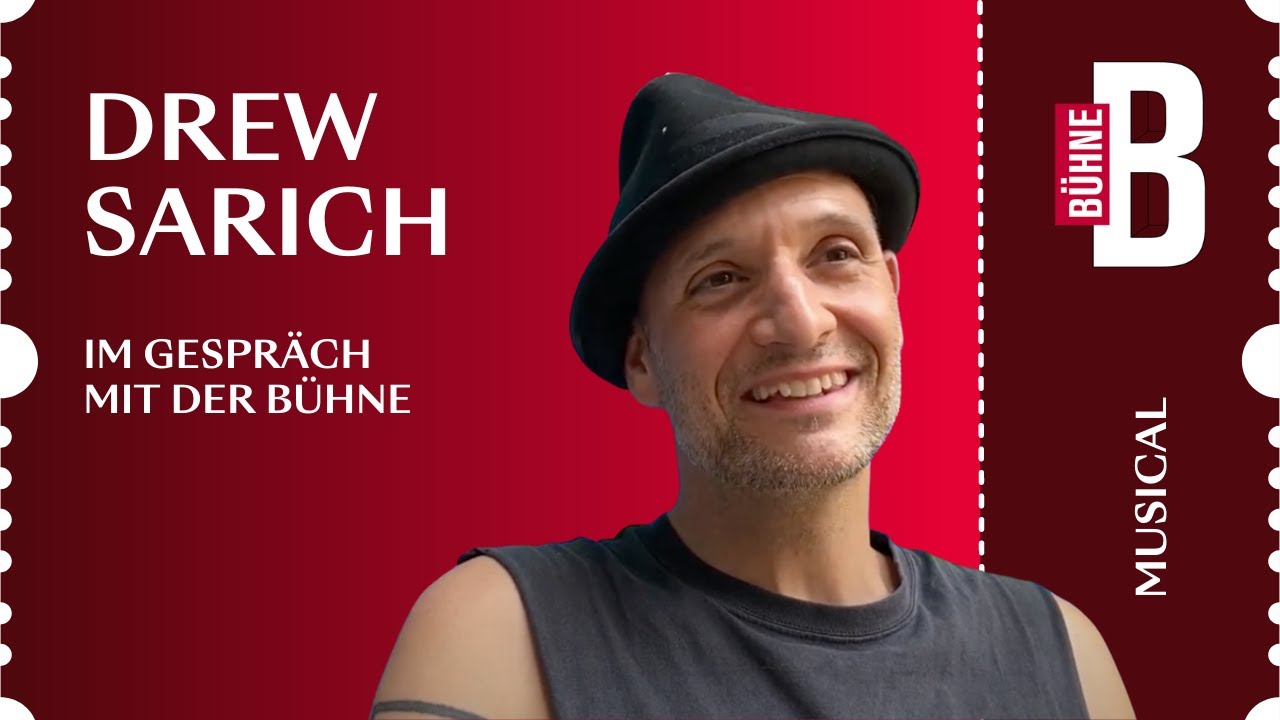 Musicalstar Drew Sarich im Gespräch mit der BÜHNE