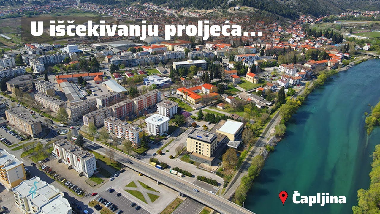 Čapljina iz zraka - U iščekivanju proljeća - travanj 2023.