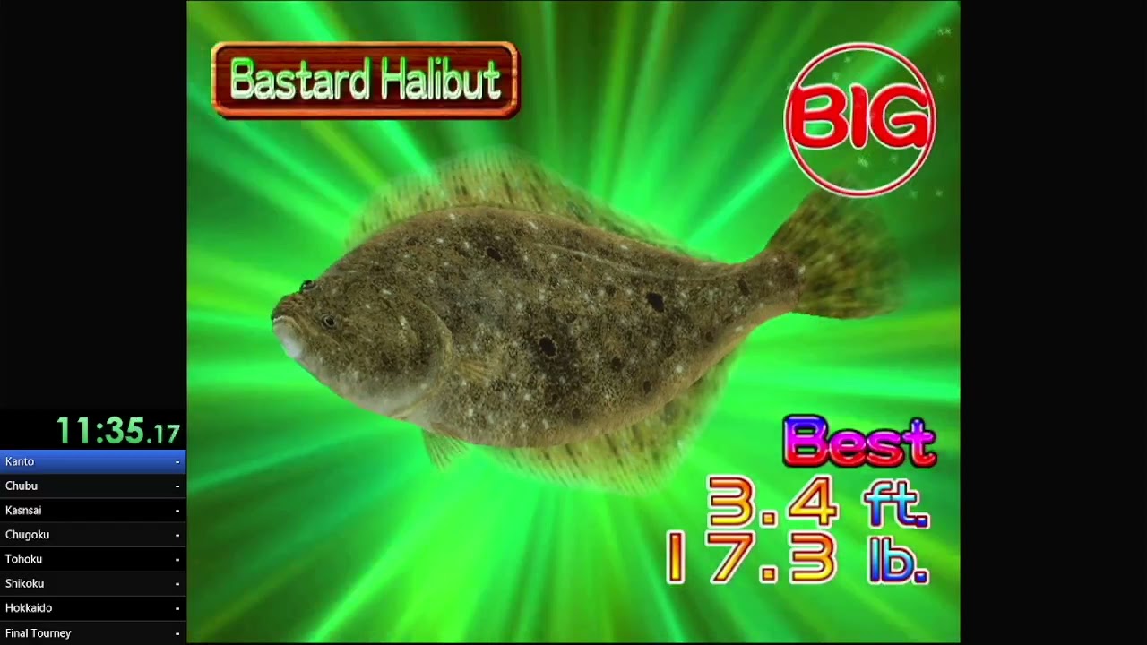 Fishing Master (Wii) Speedrun [WR 3:31:19]