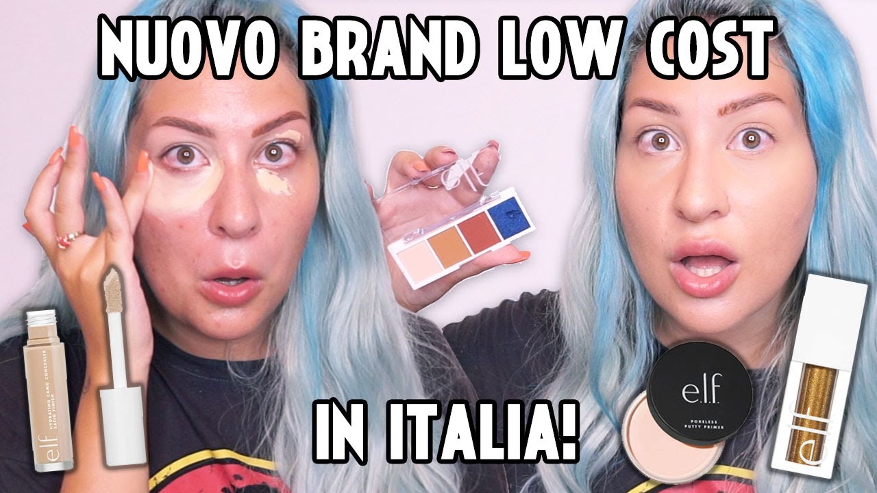 FULL FACE LOW COST 😏 PROVO ELF COSMETICS DOPO 10 ANNI!