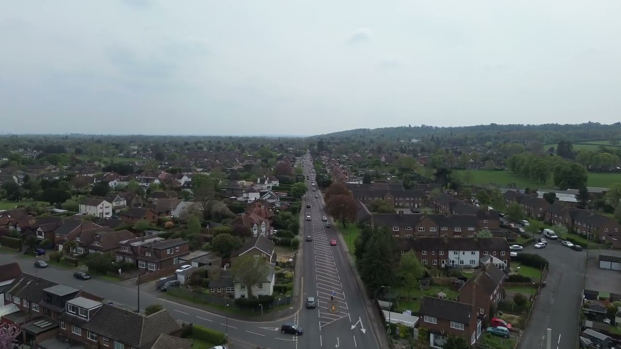 Old Windsor drone view