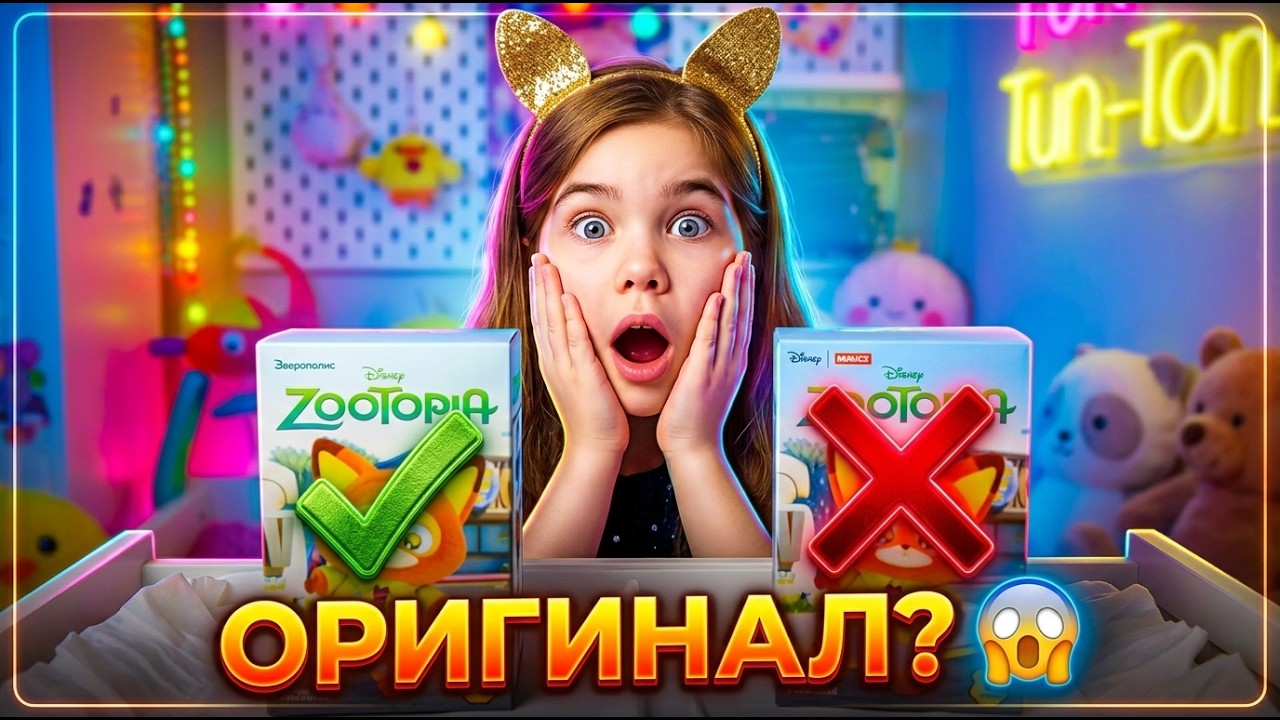ОРИГИНАЛ vs ПОДДЕЛКА 🦊🐰 Слепые коробки «Зверополис»  - честный обзор / Алиса ТипТоп