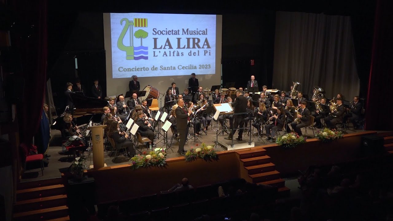 Concierto de Santa Cecilia Sociedad Musical La Lira de l’Alfàs #lAlfàs 2023