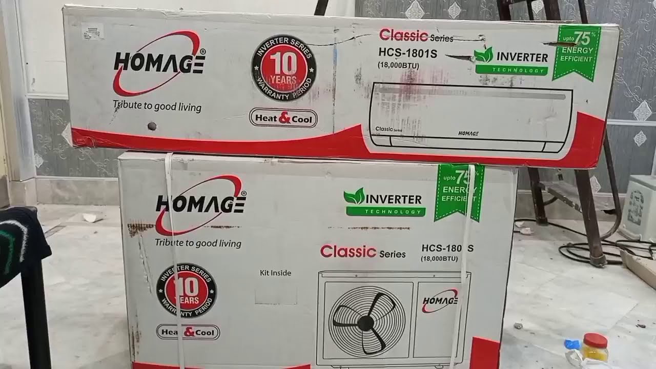 Unbox HOMAGE dc inverter ac||HOMAGE dc inverter ac features||