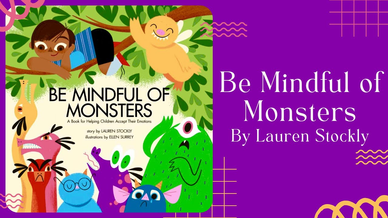 😡 Stories for Kids Read Aloud about FEELINGS 😡 Be Mindful of Monsters [ READ ALONG VIDEO ]