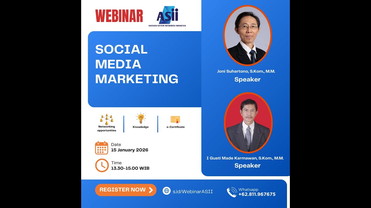 Webinar ASII - Social Media Marketing - 15 Juni 2026