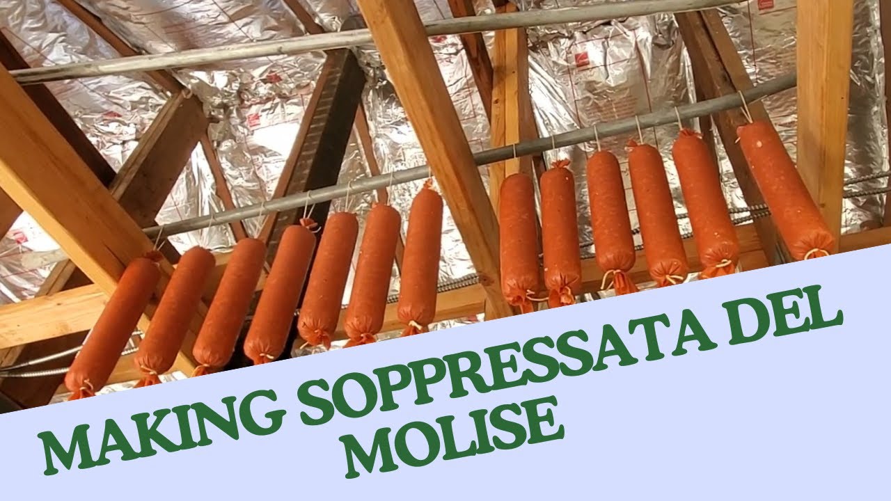 Making Soppressata del Molise