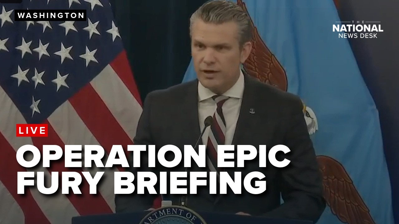 Defense Secretary Pete Hegseth and Gen. Dan Caine hold Pentagon briefing