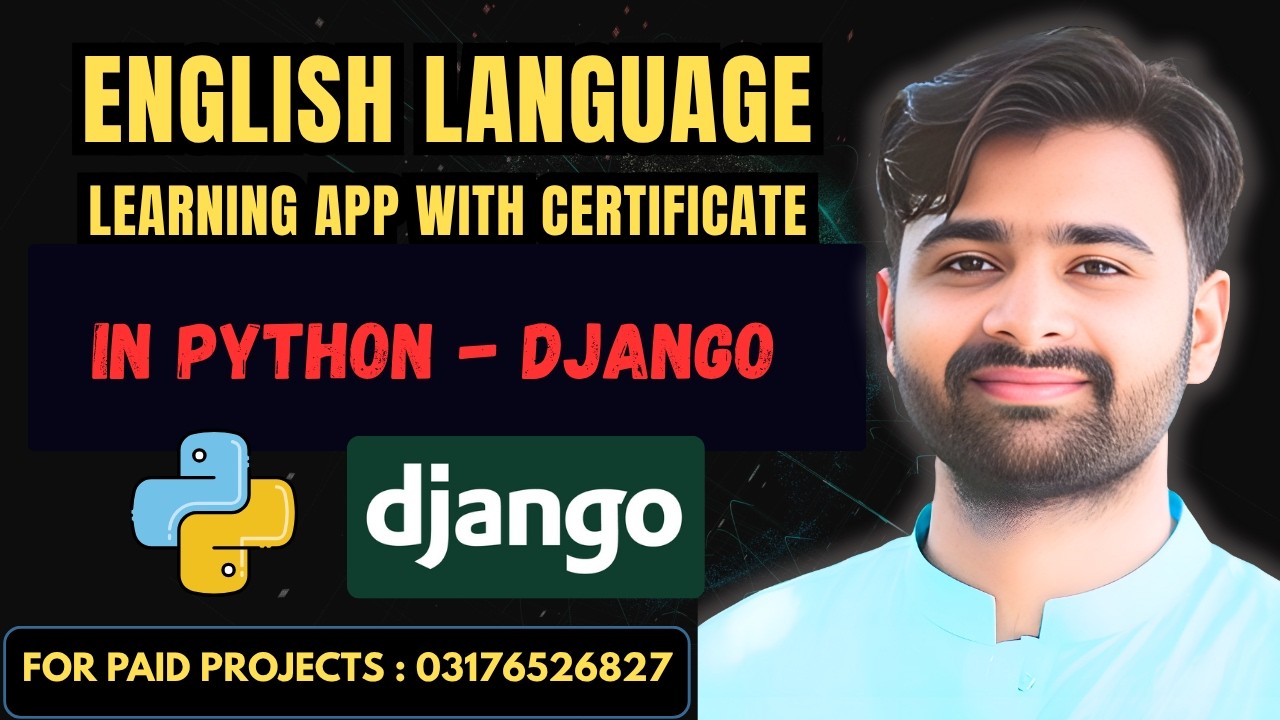 English Language Learning App using Python Django | CS619 Final Year Project | Complete Explanation