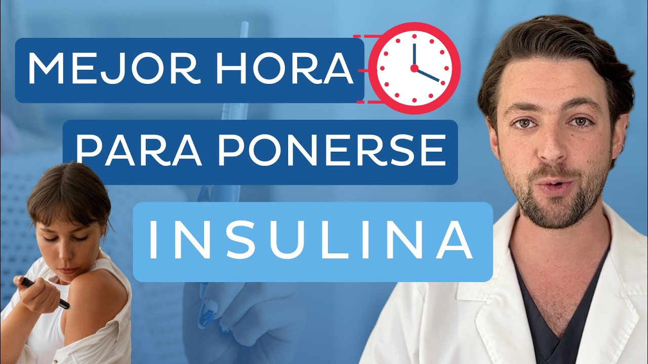 💉⏰ ¿Cuál Es La MEJOR HORA Para Inyectarte INSULINA? Antes o Después De Comer