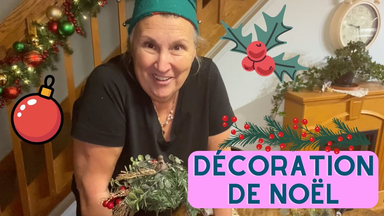 Décoration de Noël maison pour le centre de table : comment faire? - fleuristerie