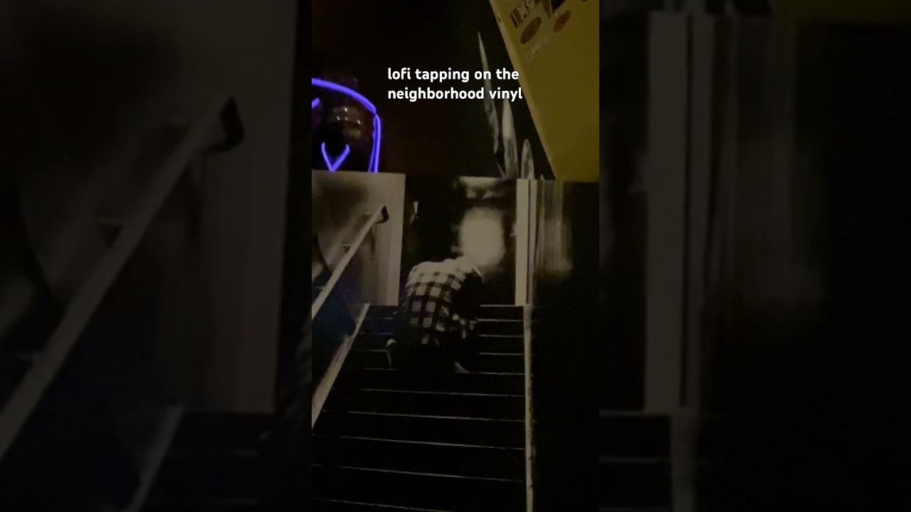 lofi tapping on the neighborhoods wiped out! vinyl 