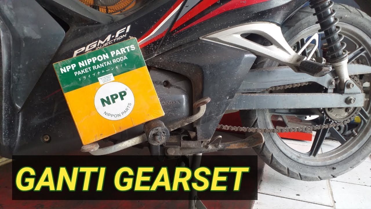 Gir set supra x 125 Helm In || Tutorial ganti gir set supra 125