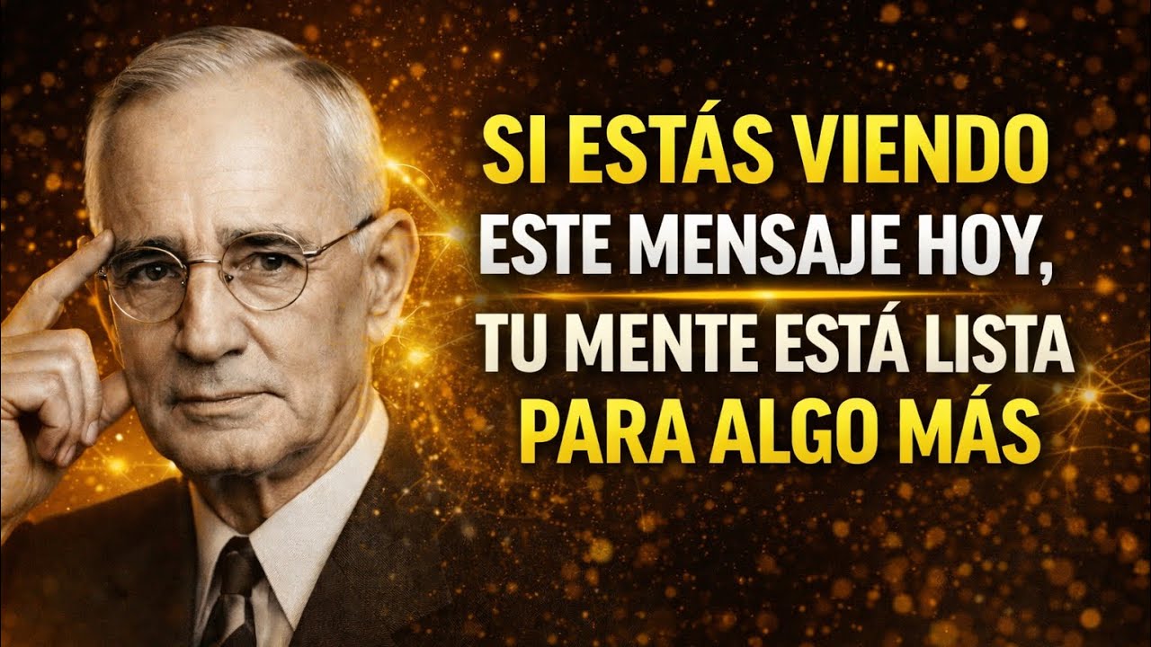 Si estás viendo este mensaje hoy, tu mente está lista para algo más | Napoleon Hill