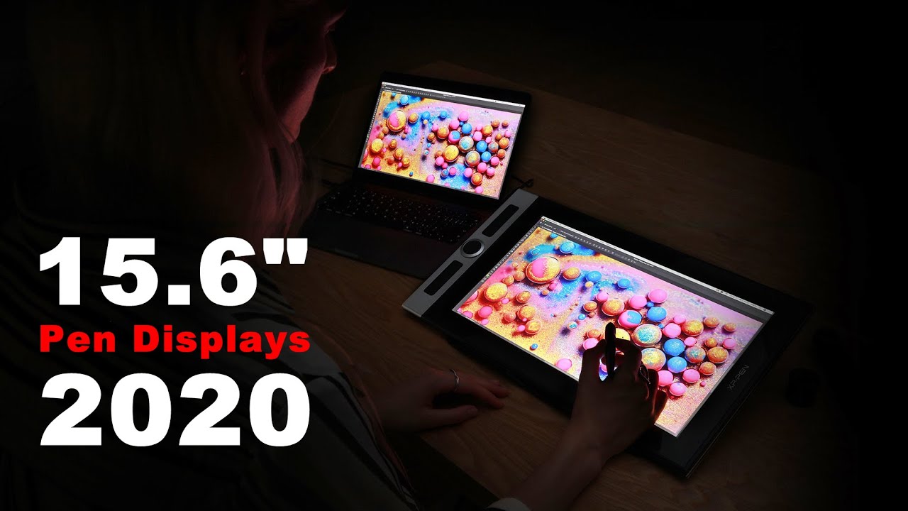 15.6 Inch Pen Displays for 2020 | XP-Pen Innovator 16, Artisul D16PRO, GAOMON, Parblo, Kamvas