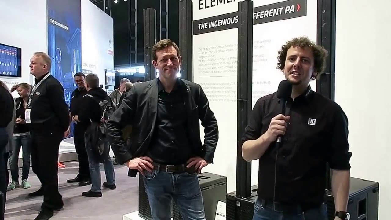 HK Audio ELEMENTS mono Single Systems - new for Prolight + Sound 2016 (in English)