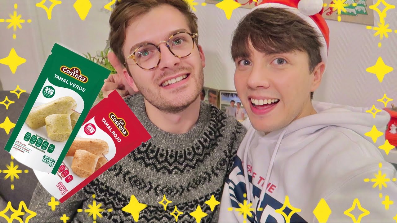 🎄VLOGMAS 2019 DIA 17🎄PROBAMOS TAMALES LA COSTE&Ntilde;A