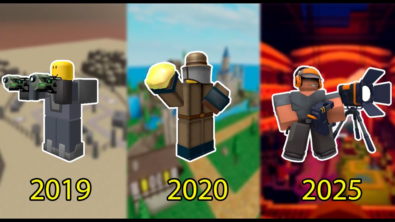 Все эвенты 2019-2025 в✨Tower Defense Simulator✨#ЭвентыTowerDefenseSimulator