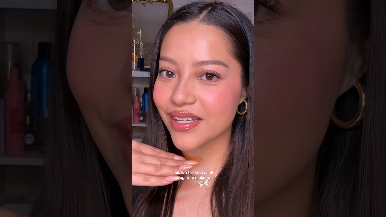 Полное лицо ЛУЧШЕЙ косметики из аптеки!💄