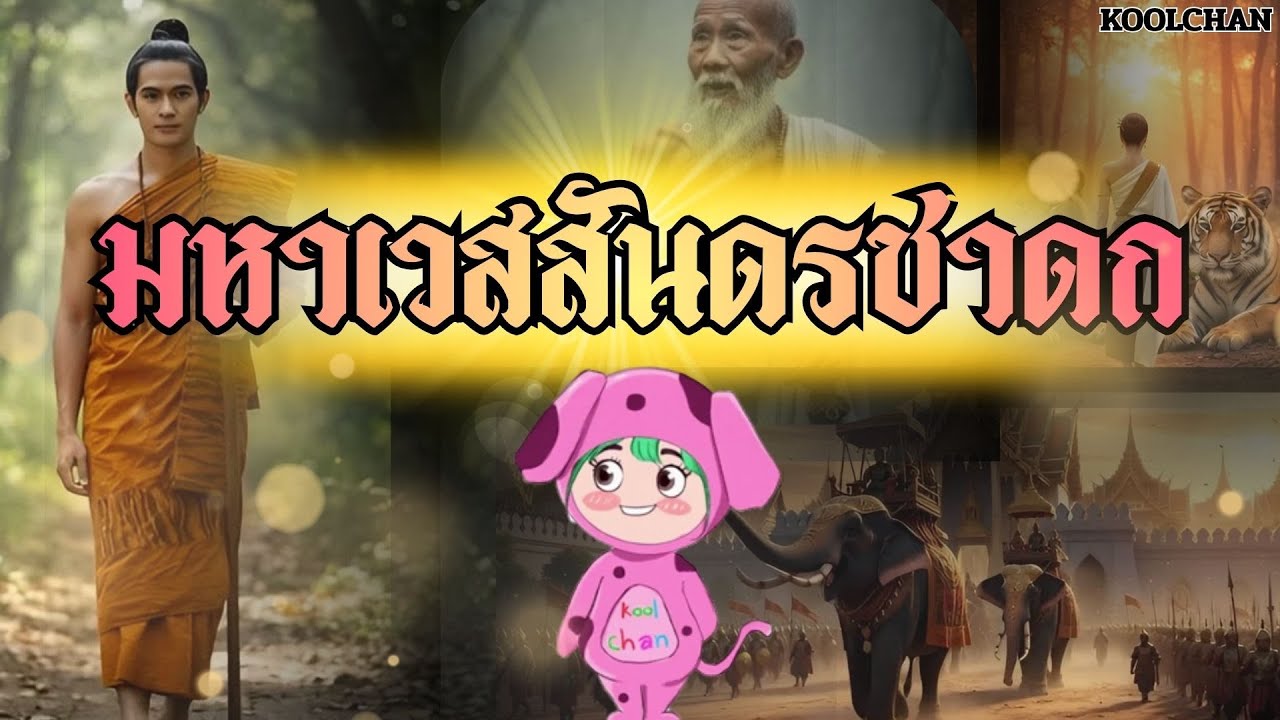 วรรณคดีน่ารู้ เรื่องมหาเวสสันดรชาดก By KOOLCHAN
