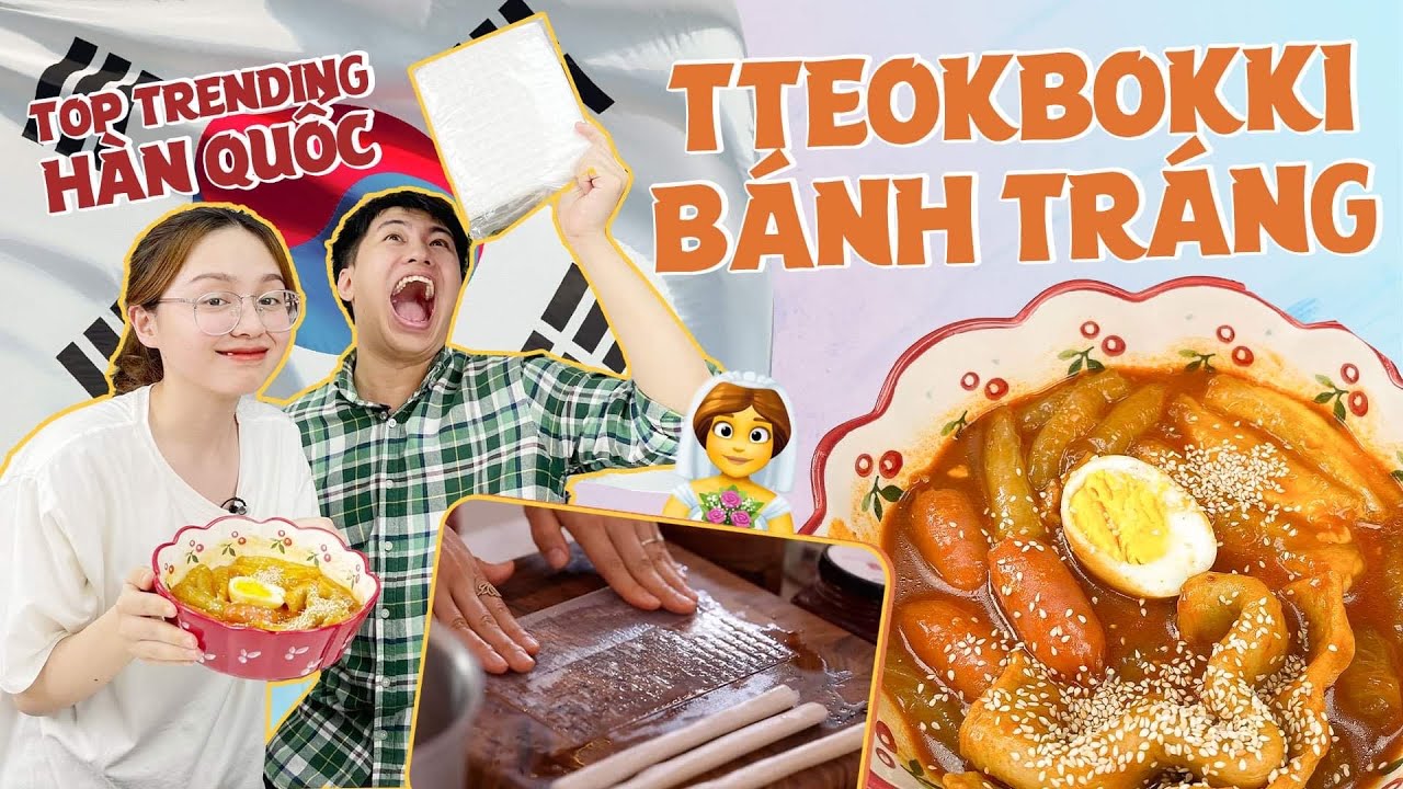 TTEOKBOKKI BÁNH TRÁNG trở lại - Món Việt top trend Hàn Quốc hè 2021 | Vào Bếp Không Hải Yến