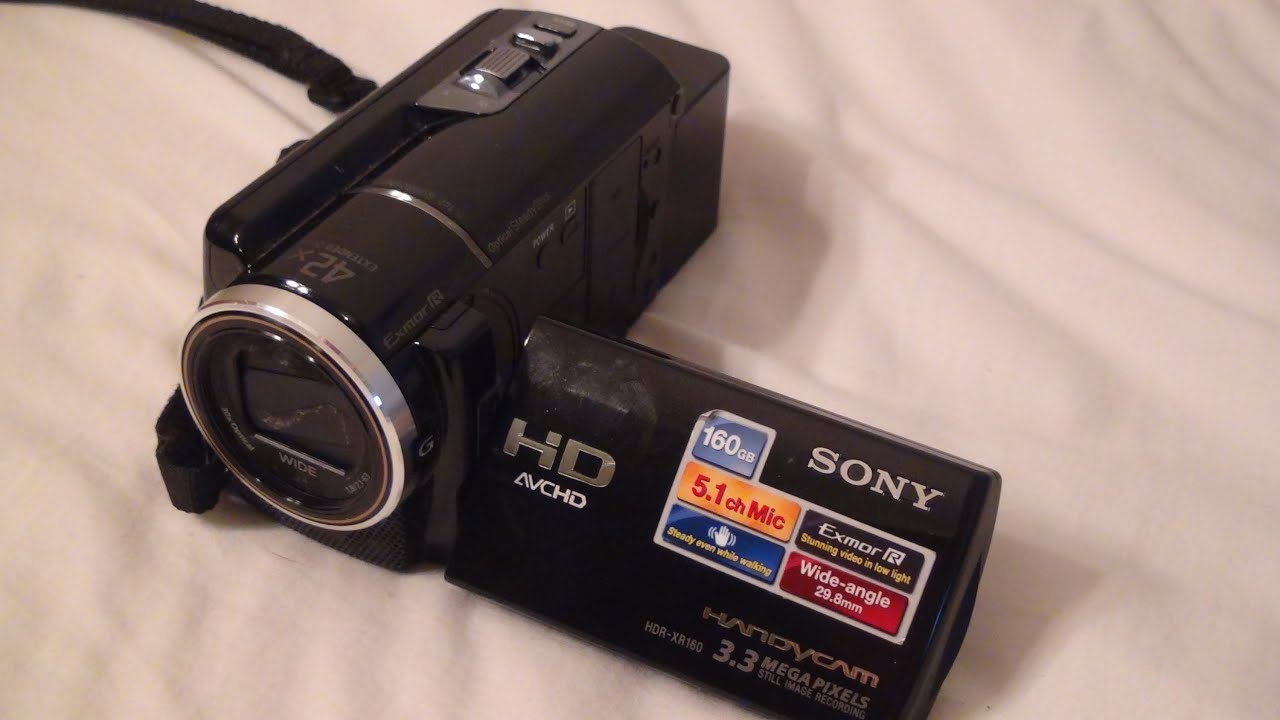 2011 Sony Handycam HDR XR160 Review And Test