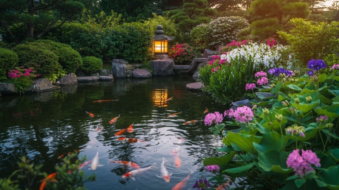 Peaceful Piano Music in the Zen Garden for Deep Relaxation and Inner Calm