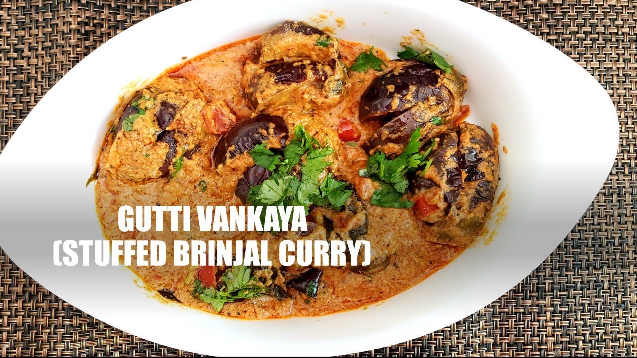 Gutti Vankaya(Stuffed Brinjal Curry)#guttivankayakura
